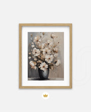 Ivory Blossom Vase