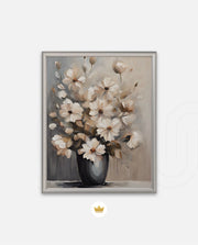 Ivory Blossom Vase