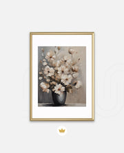 Ivory Blossom Vase