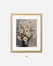 Ivory Blossom Vase