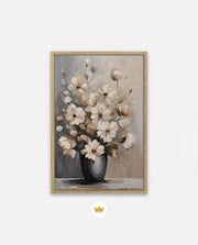 Ivory Blossom Vase