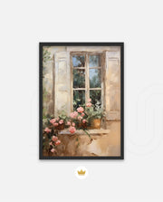 Rose Window Charm