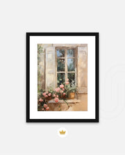 Rose Window Charm