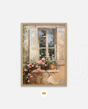 Rose Window Charm