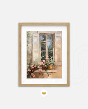 Rose Window Charm