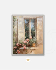 Rose Window Charm