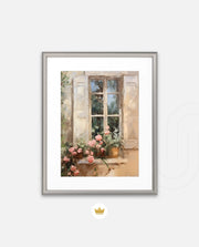 Rose Window Charm