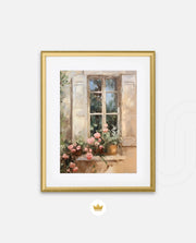 Rose Window Charm