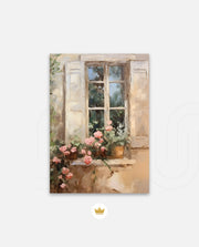 Rose Window Charm