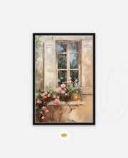 Rose Window Charm