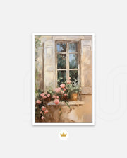 Rose Window Charm