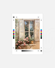 Rose Window Charm