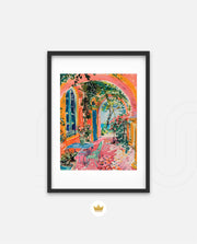 Vibrant Courtyard Escape