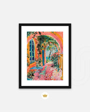 Vibrant Courtyard Escape
