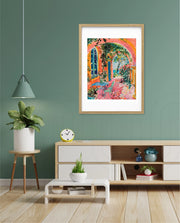 Vibrant Courtyard Escape
