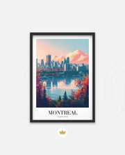 Montreal Lake Skyline