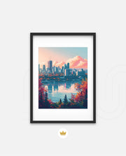 Montreal Lake Skyline