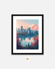 Montreal Lake Skyline