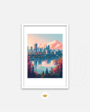 Montreal Lake Skyline
