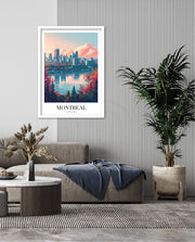 Montreal Lake Skyline