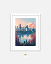 Montreal Lake Skyline