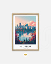 Montreal Lake Skyline