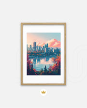 Montreal Lake Skyline