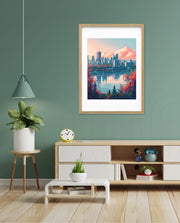 Montreal Lake Skyline