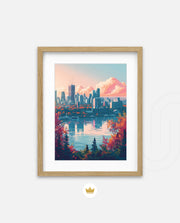 Montreal Lake Skyline
