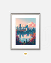 Montreal Lake Skyline