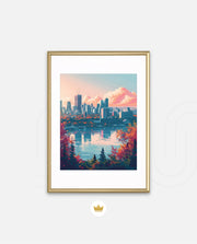 Montreal Lake Skyline