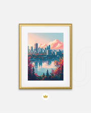 Montreal Lake Skyline