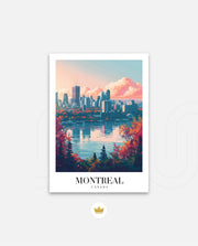 Montreal Lake Skyline