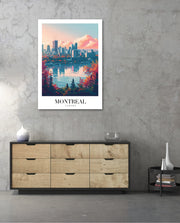 Montreal Lake Skyline