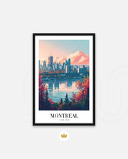 Montreal Lake Skyline