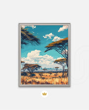 Nairobi Savanna Skyline
