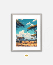Nairobi Savanna Skyline
