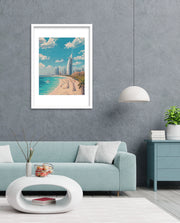 Dubai Beach Skyline
