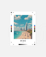 Dubai Beach Skyline