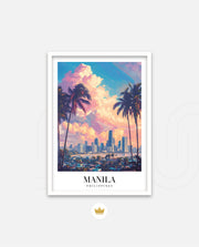 Manila Sunset Skyline