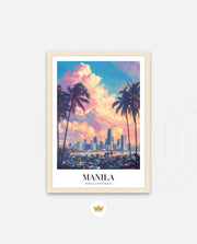 Manila Sunset Skyline