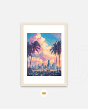 Manila Sunset Skyline