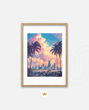 Manila Sunset Skyline