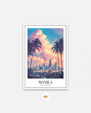Manila Sunset Skyline