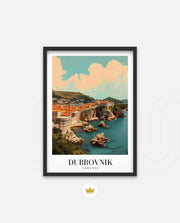 Dubrovnik Sea Cliffs