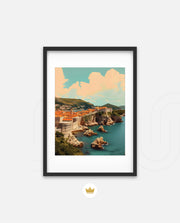 Dubrovnik Sea Cliffs