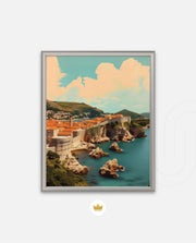 Dubrovnik Sea Cliffs