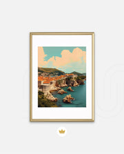 Dubrovnik Sea Cliffs