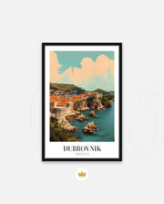 Dubrovnik Sea Cliffs