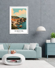 Dubrovnik Sea Cliffs